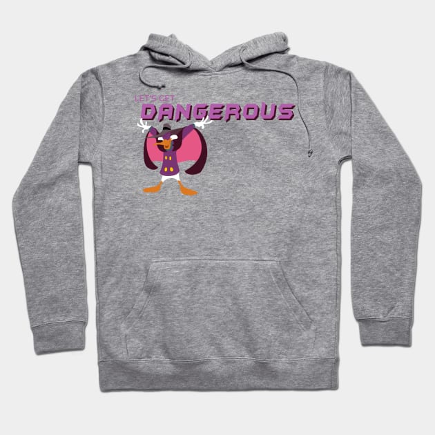 Darkwing Duck Let's Get Dangerous Hoodie by Kaztiel